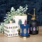 Eleanoras Blue Beetle Candle Candles