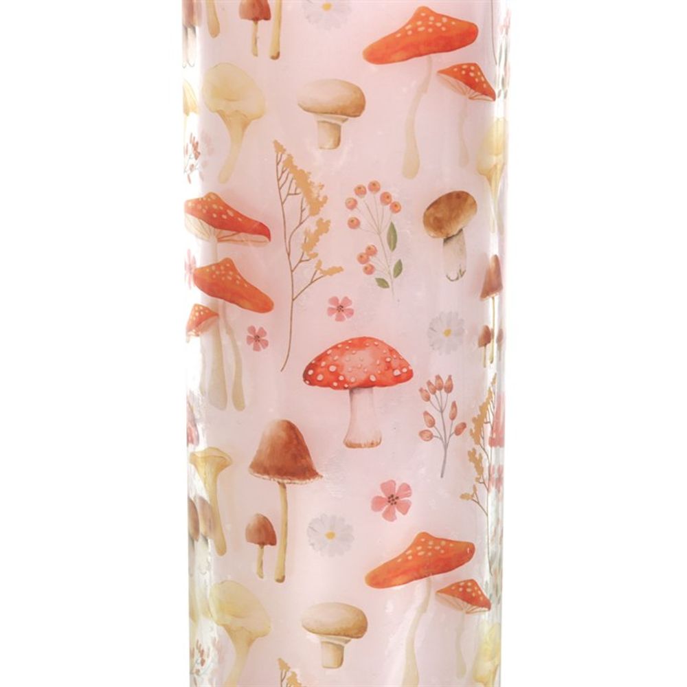Eleanoras Mushroom Print Enchanted Forest Tube Candle Candles