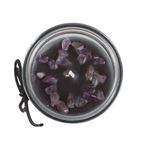 Eleanoras Crystal Witch Jasmine Tube Candle With Amethyst Chips Candles