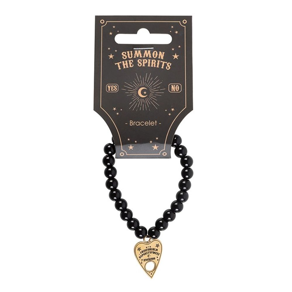 Eleanoras Talking Board Planchette Beaded Charm Bracelet Jewellery