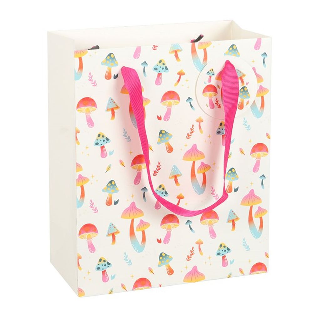 Eleanoras Funky Fungi Mushroom Print Gift Bag Gift Bags