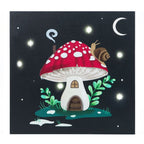 Eleanoras Gnome Sweet Gnome Light Up Canvas Canvases