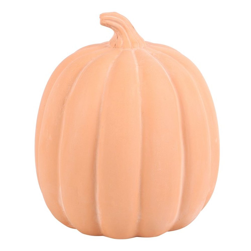 Eleanoras TERRACOTTA PUMPKIN ORNAMENT 22cm 