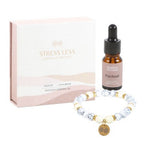 Eleanoras Stress Less Howlite Crystal essentail Oil Bracelet Bracelets