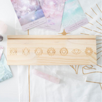 Eleanoras Natural Seven Chakras Tarot Card Stand 