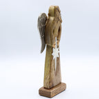 Peace Angel Metal Wings & Enamel Detail
