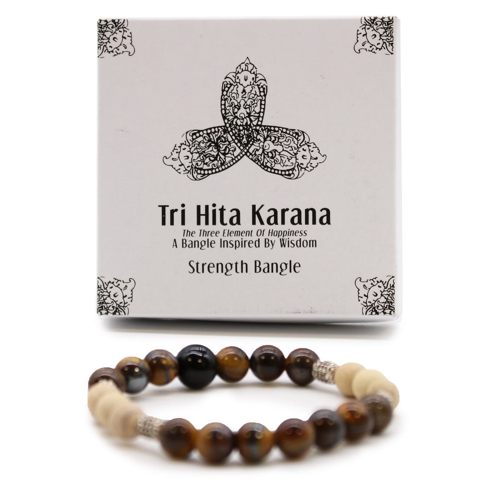 Eleanoras Strength Tri Hita Karana Bangle Bracelets