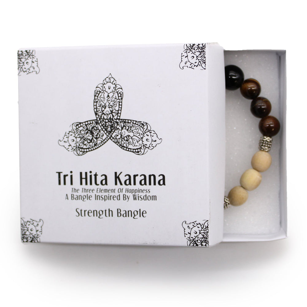 Eleanoras Strength Tri Hita Karana Bangle Bracelets