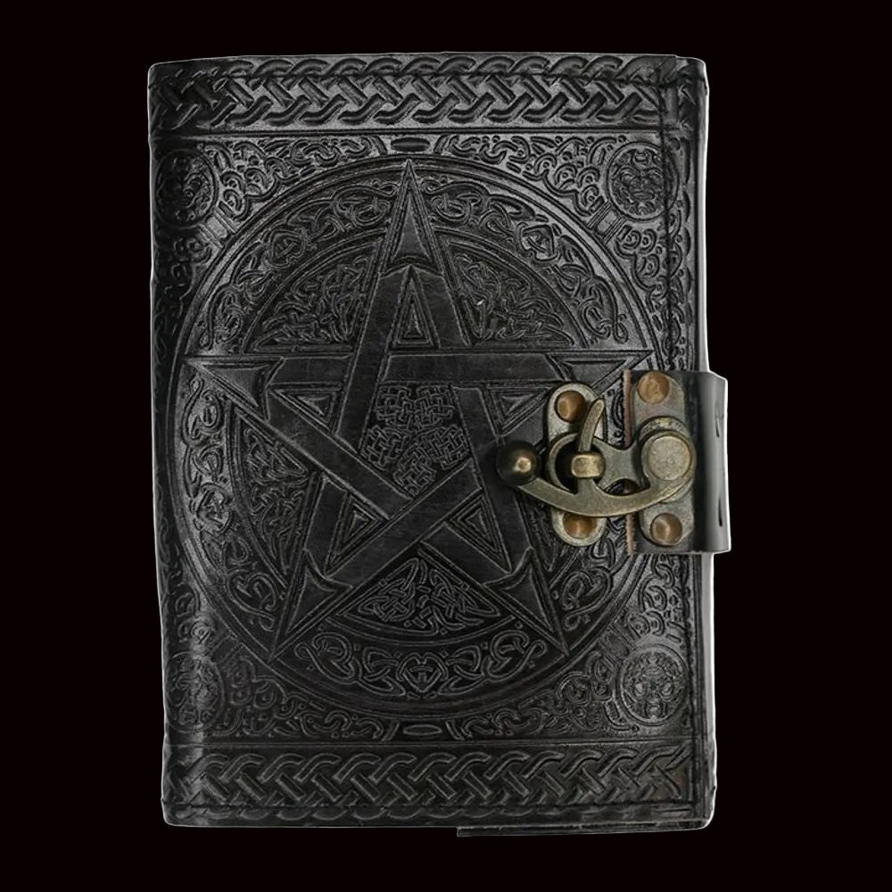 Eleanoras Pentagram Leather Journal Notebooks & Journals