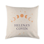 Eleanoras CELESTIAL MOON PHASE PERSONALISED CUSHION COVER Cushion Covers