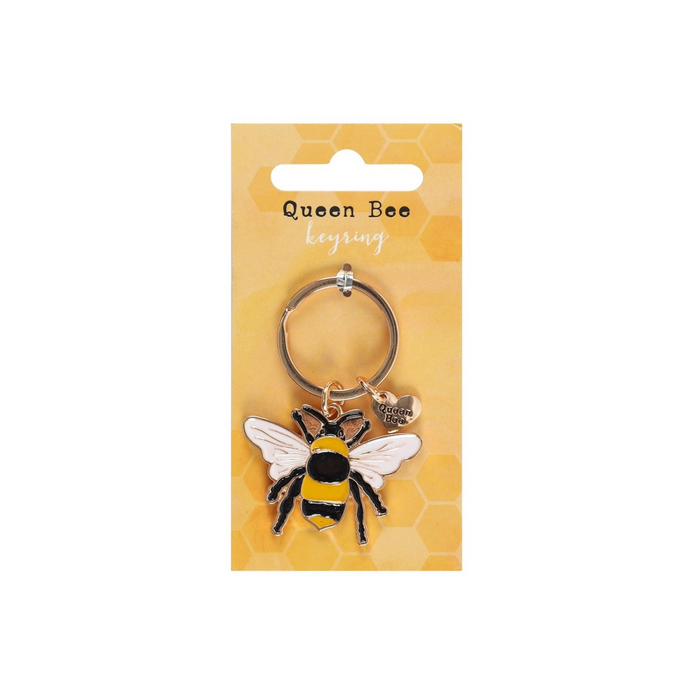 Eleanoras Queen Bee Enamel Keyring Keyrings