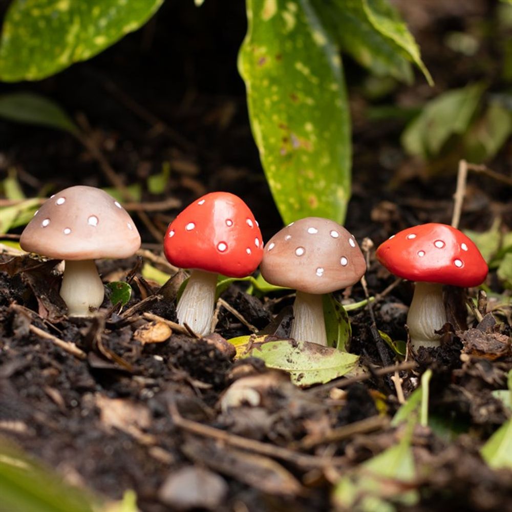 Eleanoras Mini Mushroom Plant Pot Pals Garden Accessories