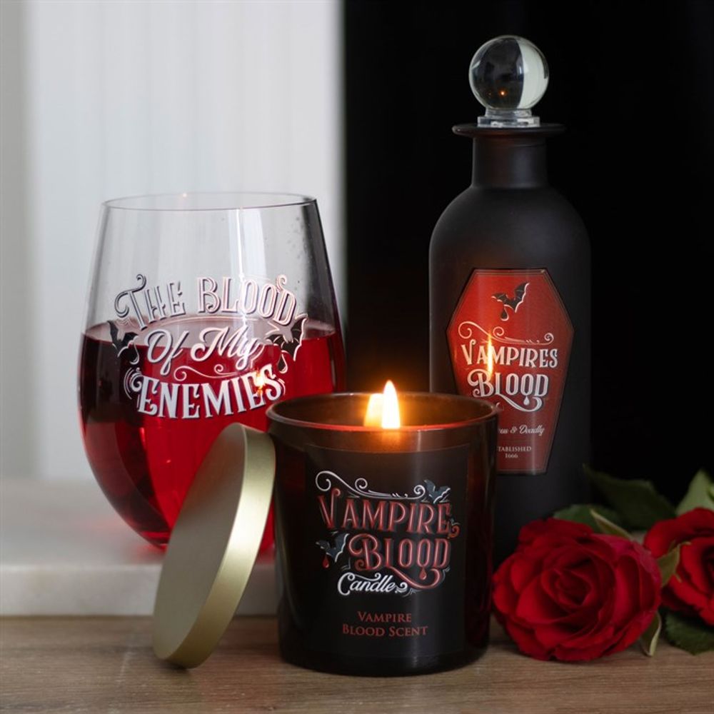 Eleanoras Blood Of My Enemies Stemless Wine Glass Glassware