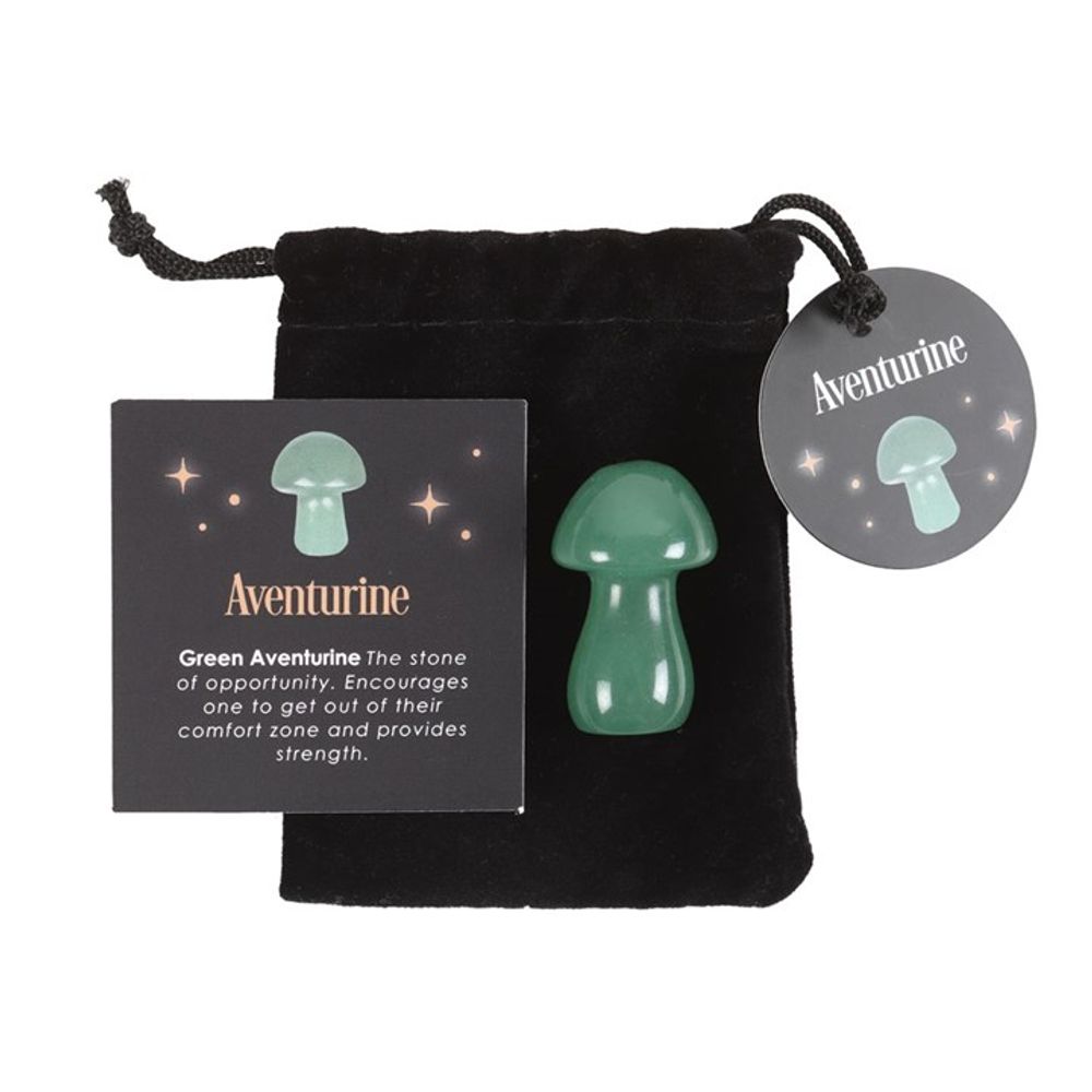 Eleanoras Magical Adventurine Crystal Mushroom Crystals