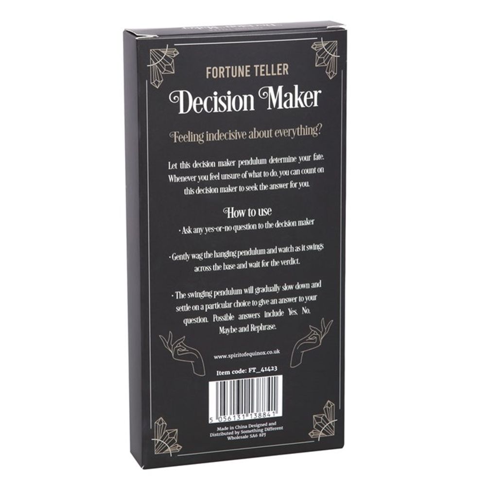 Eleanoras Pendulum Decision Maker Decision Makers