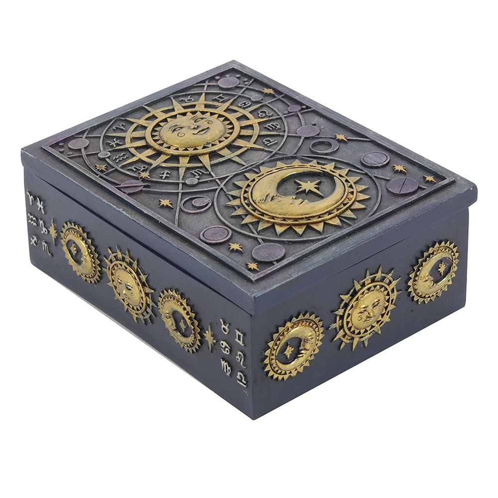 Eleanoras Sun & Moon Storage Box Boxes & Chests
