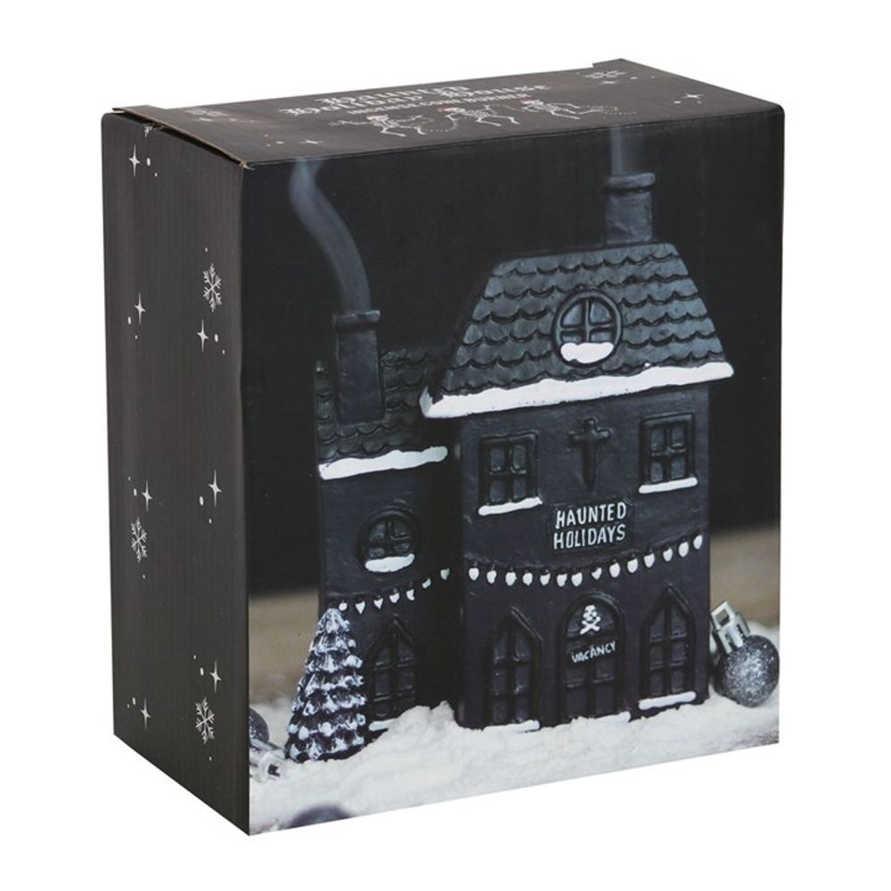 Eleanoras HAUNTED HOLIDAY HOUSE INCENSE CONE BURNER Incense Holders