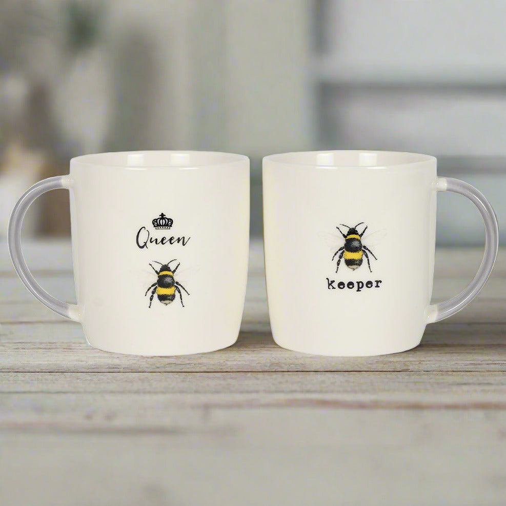 Eleanoras Queen Bee & Bee Keeper Mug Set Mugs
