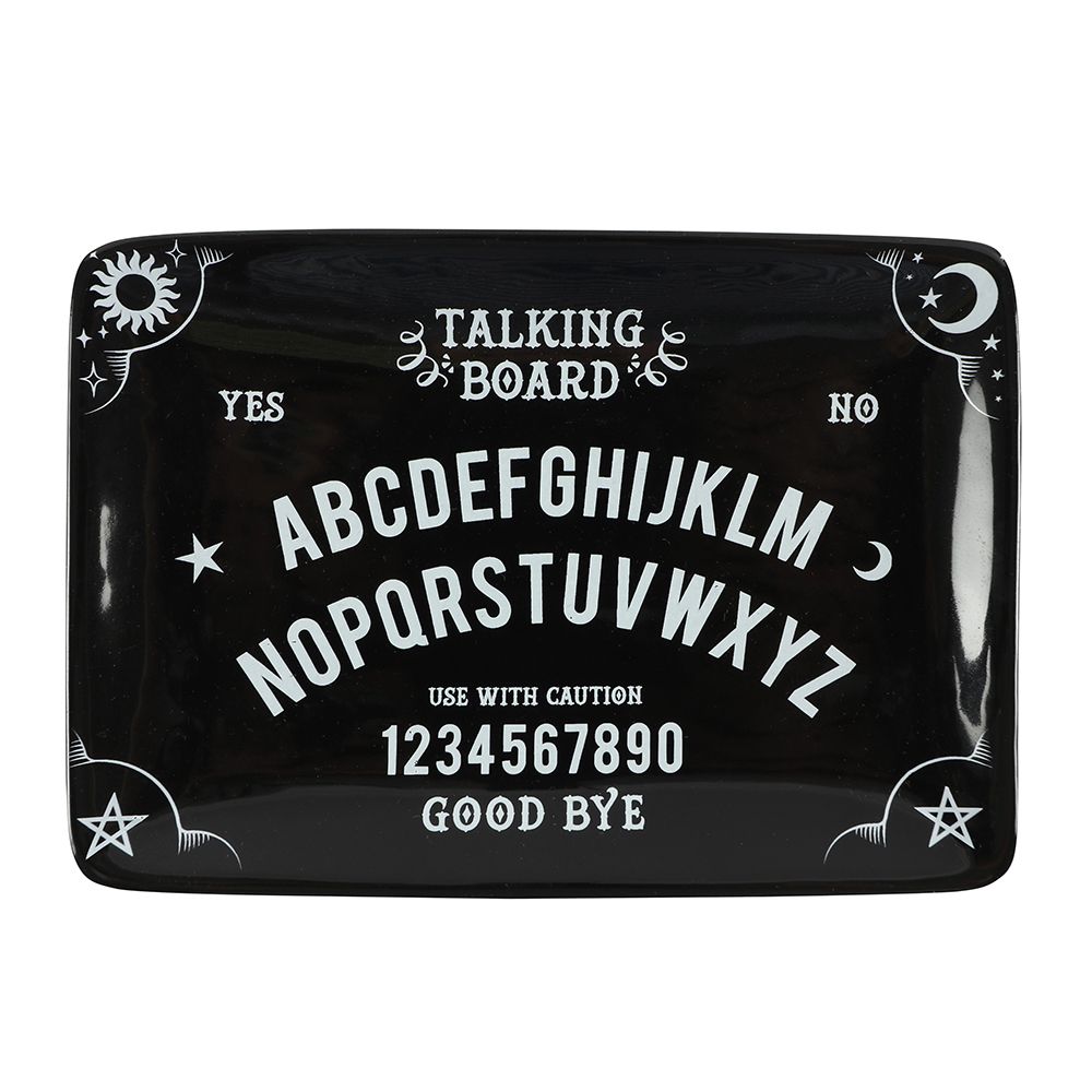 Eleanoras Black Talking Board Trinket Dish 