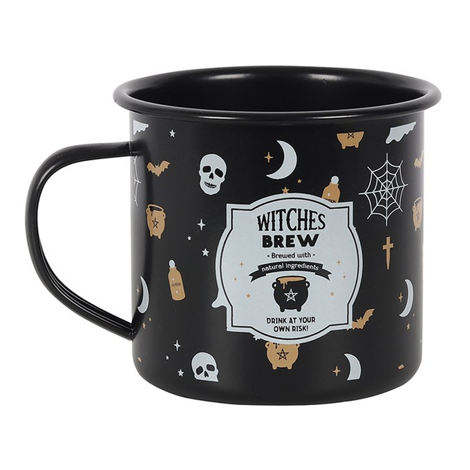 Eleanoras Witches Brew Enamel Mug Mugs