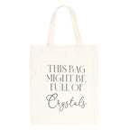Eleanoras Full Of Crystals Tote Bag Totes & Shopping Bags