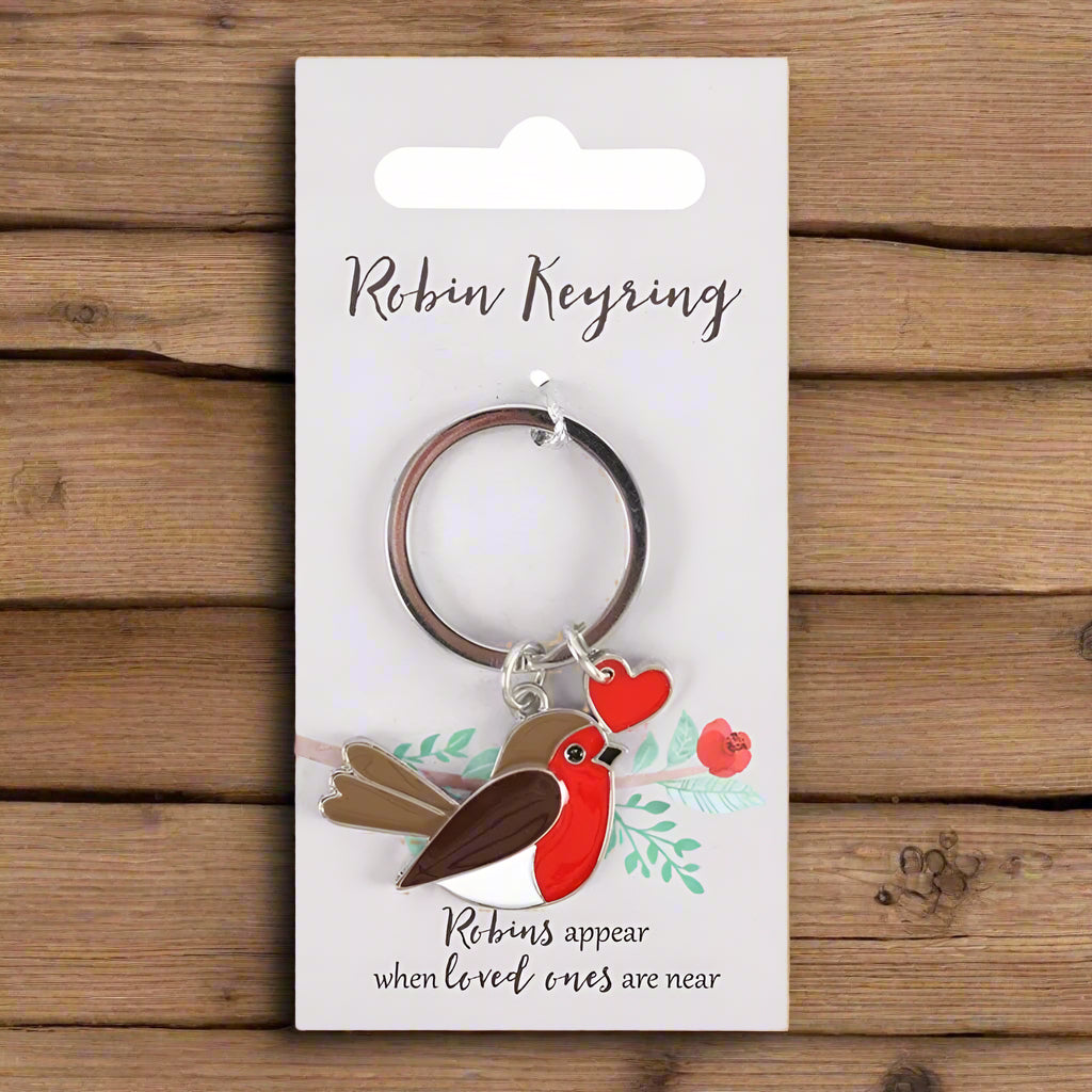 Eleanoras Garden Robin Keyring Keyrings