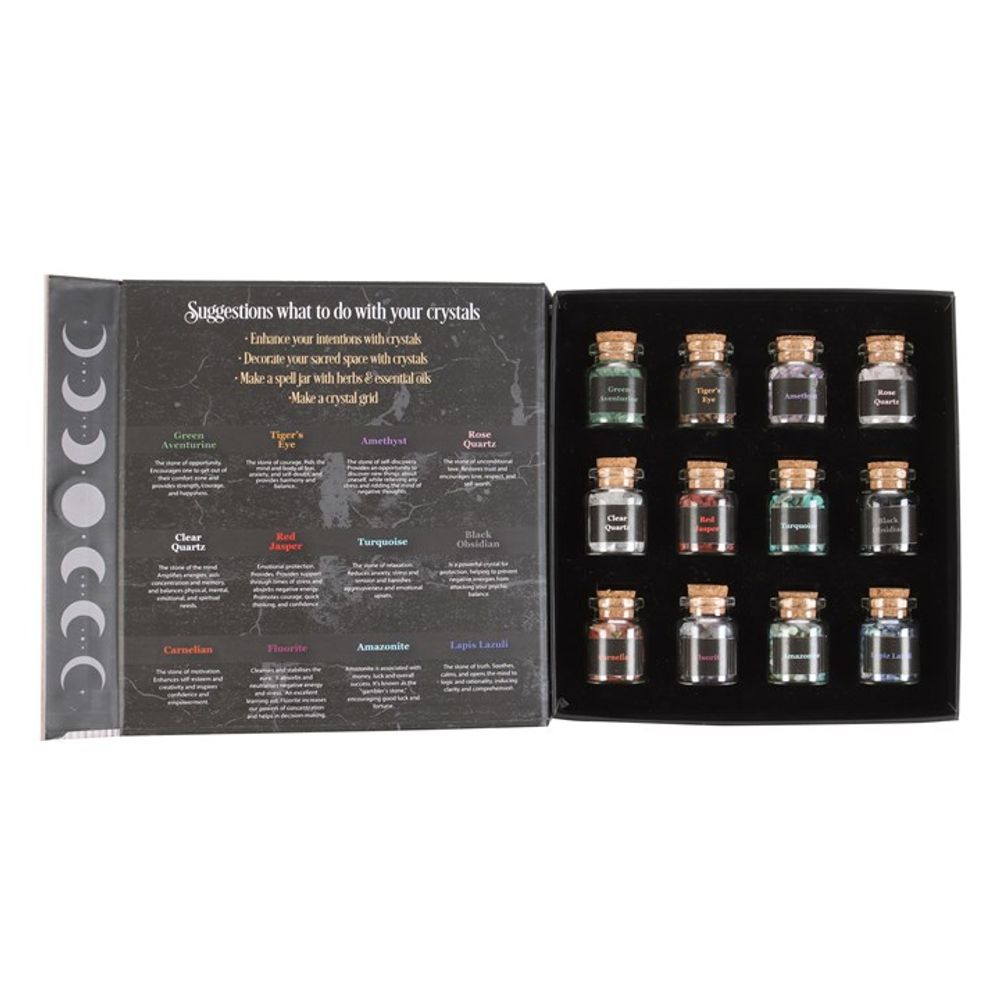 Eleanoras Crystals For Spells Crystal Chip Bottle Gift Set Crystals