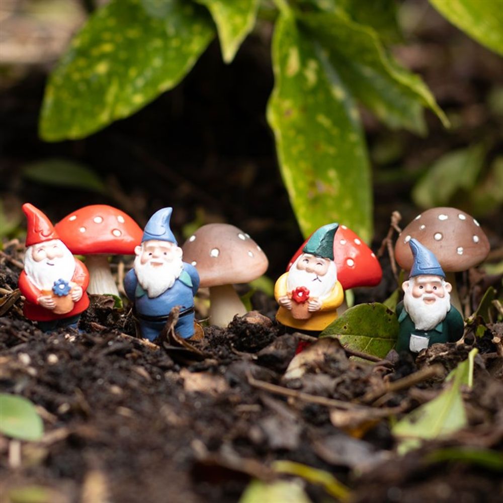 Eleanoras Mini Mushroom Plant Pot Pals Garden Accessories