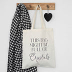 Eleanoras Full Of Crystals Tote Bag Totes & Shopping Bags