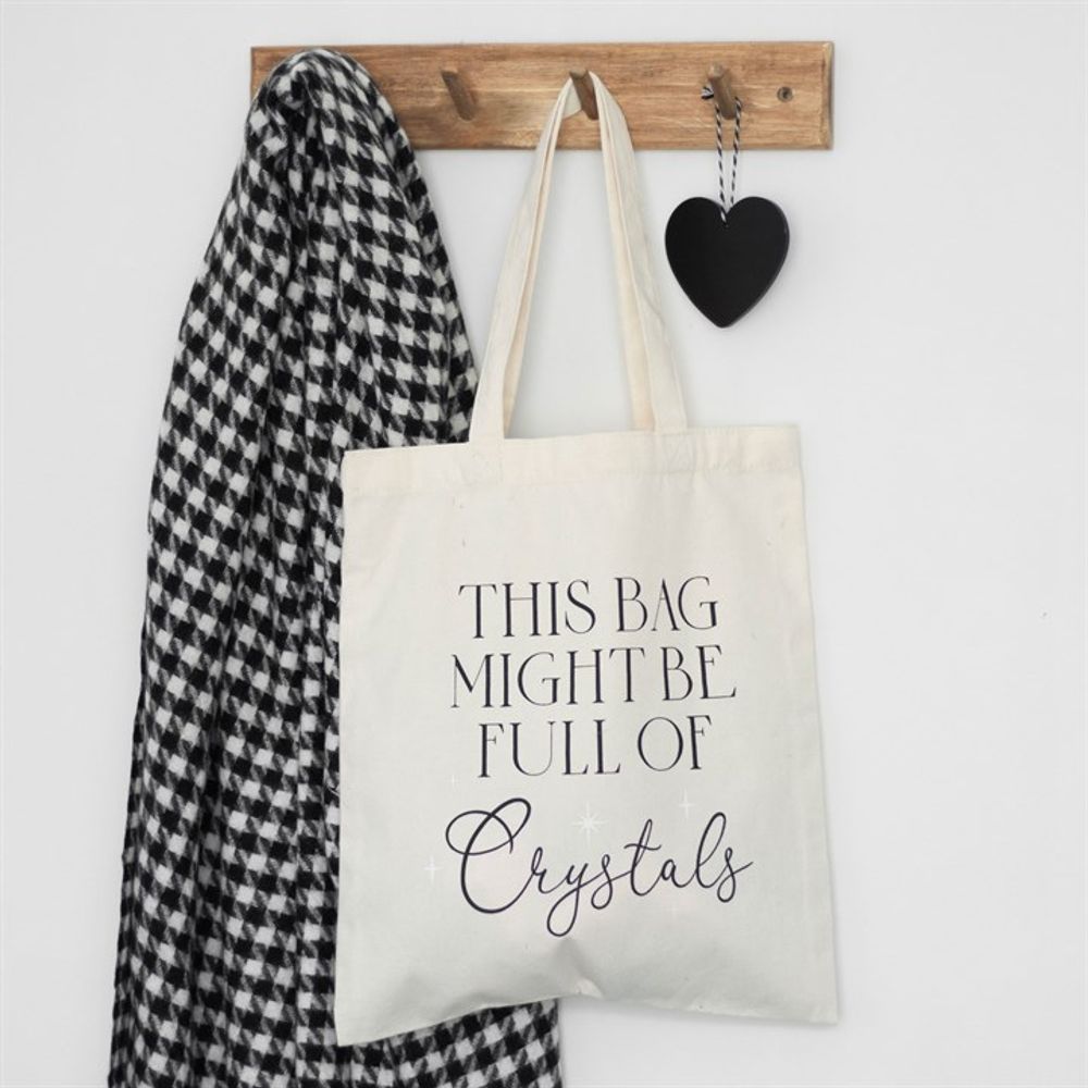Eleanoras Full Of Crystals Tote Bag Totes & Shopping Bags