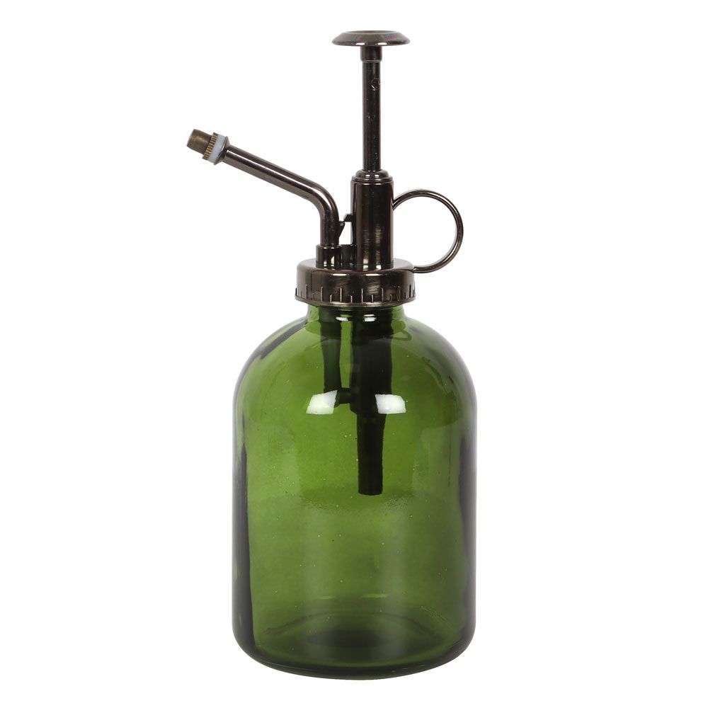 Eleanoras Green Minimalist Glass Plant Mister Gardening Acessories