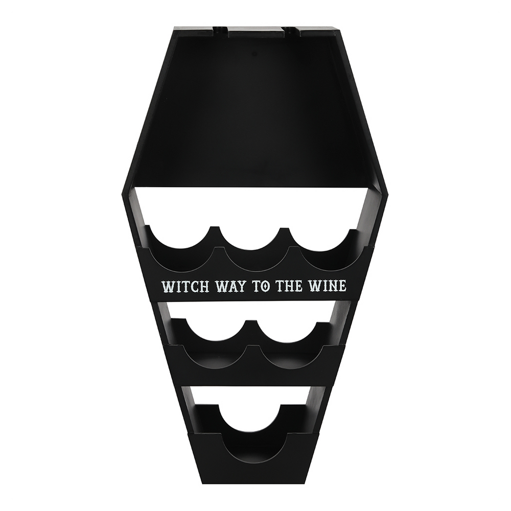 Eleanoras Coffin Wine Shelf 
