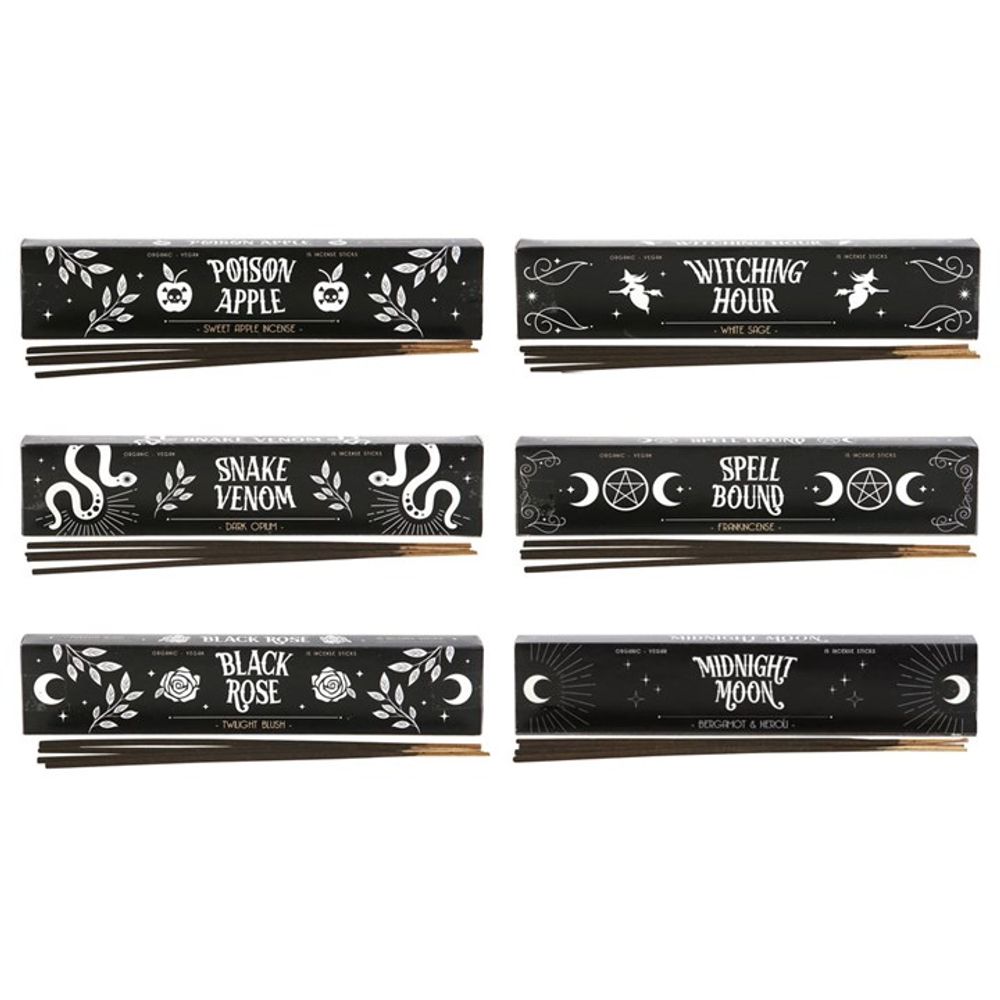 Eleanoras Midnight Ritual Set Of 6 Incense Sticks Incense Sticks