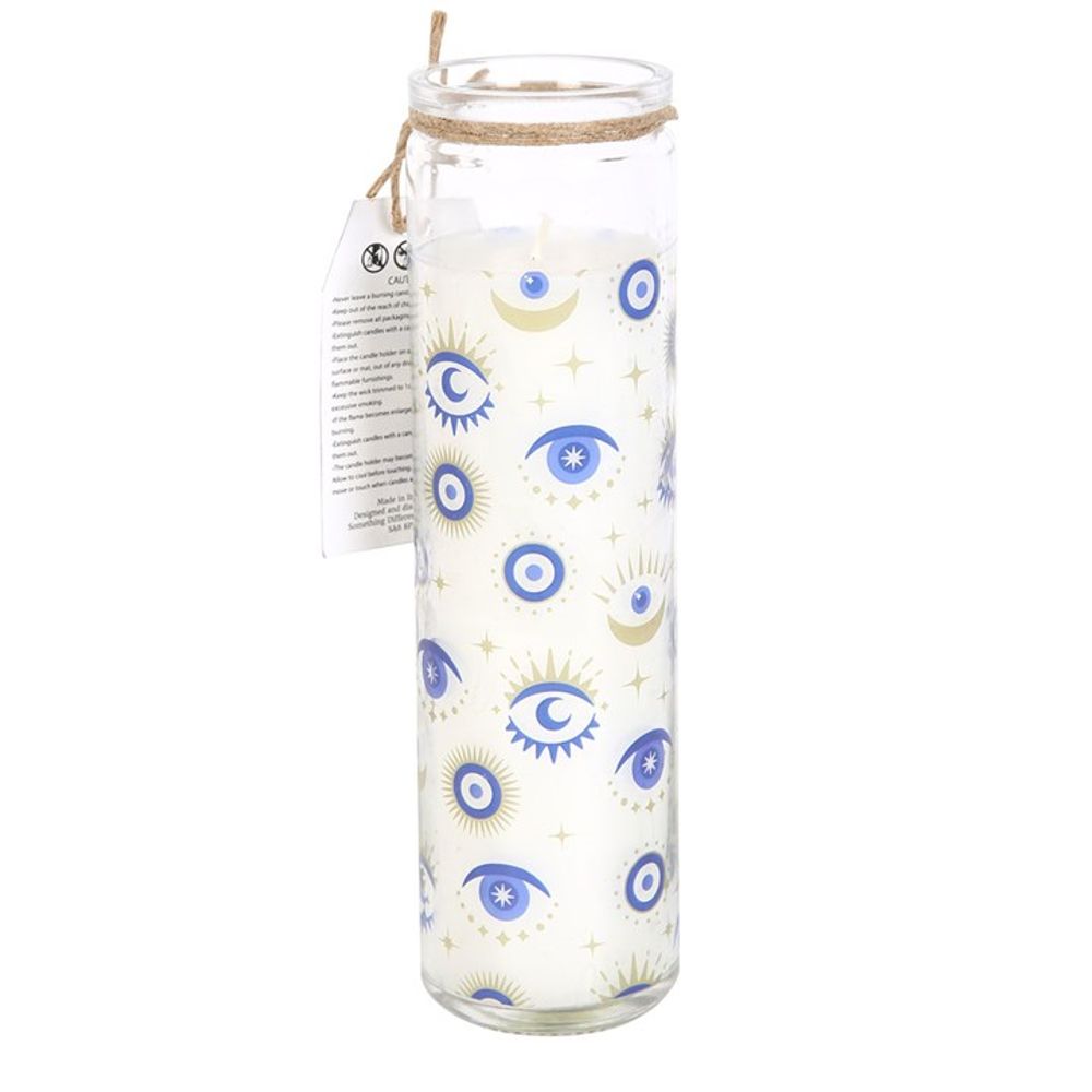 Eleanoras All Seeing Eye White Sage Tube Candle Candles