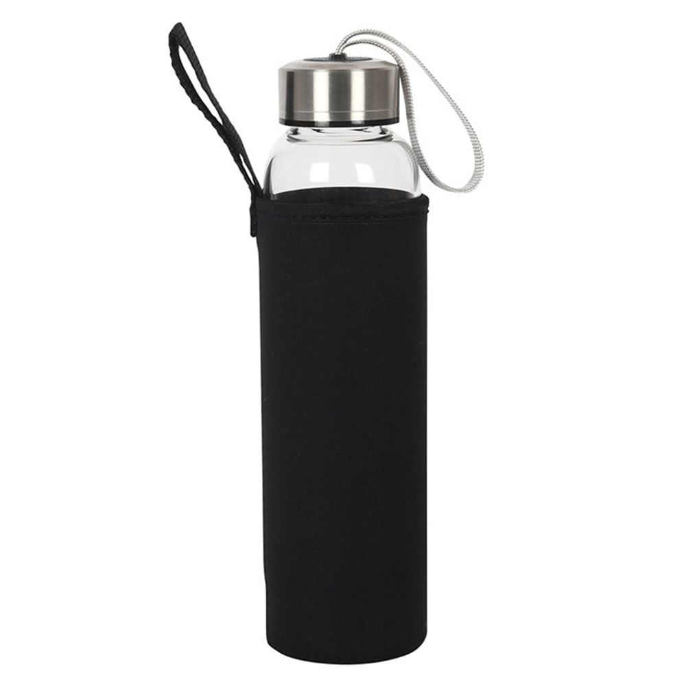 Eleanoras ROSE QUARTZ PURIFYING GLASS WATER BOTTLE Bottles & Flasks