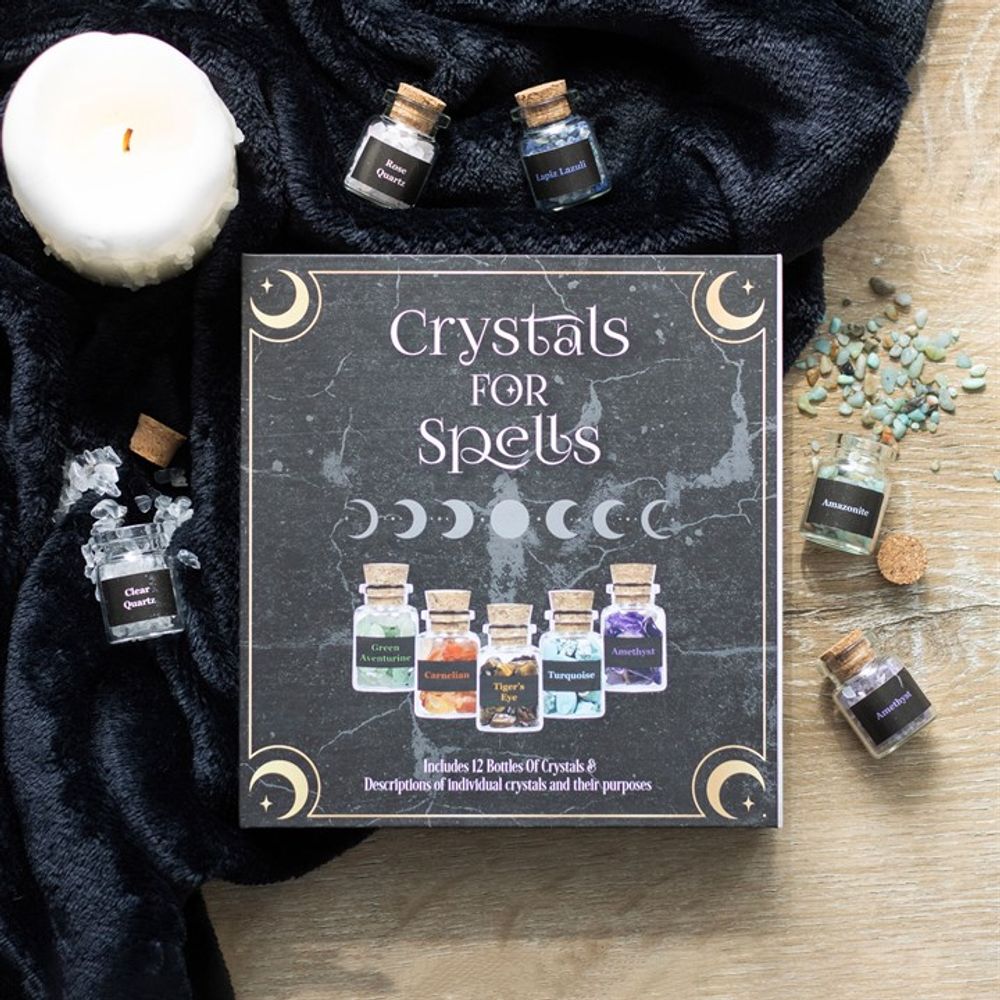 Eleanoras Crystals For Spells Crystal Chip Bottle Gift Set Crystals