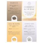 Eleanoras Confidence & Courage Healing Crystal Set Crystals
