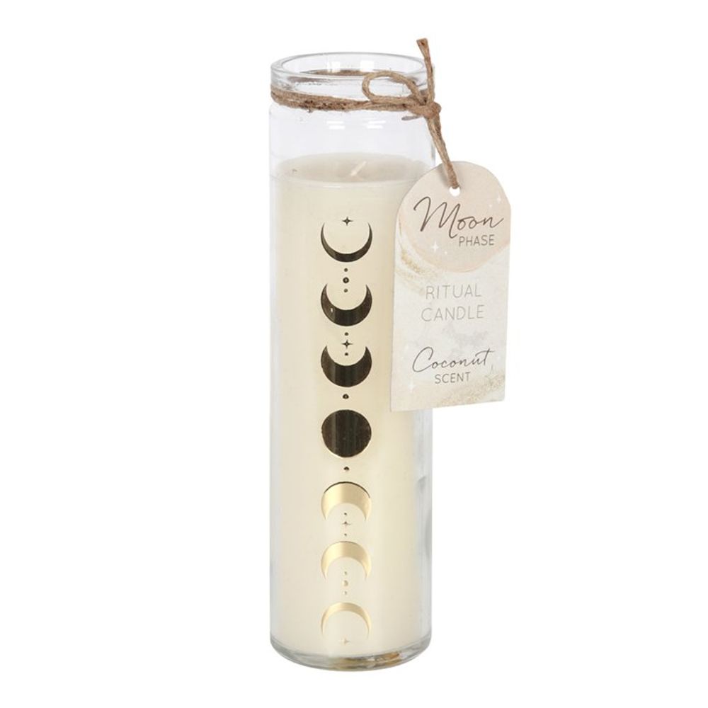 Eleanoras MOON PHASE COCONUT TUBE CANDLE Candles