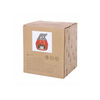 Eleanoras Red & Grey Gonk Tealight Holder Candle Holders