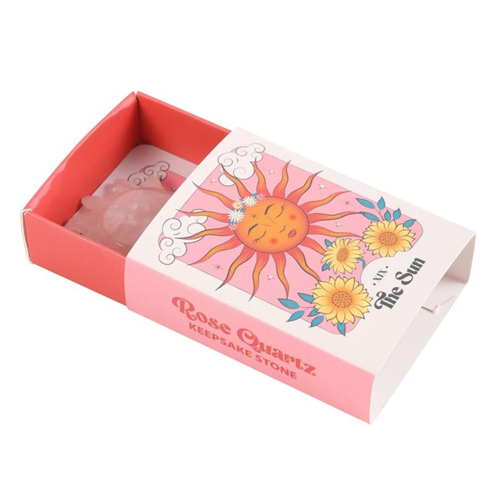 Eleanoras Rose Quartz Crystal Sun Stone Crystals