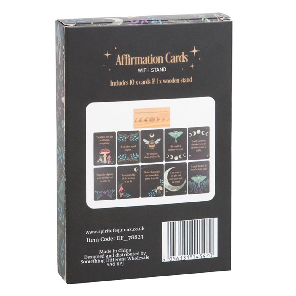 Eleanoras AFFIRMATION CARDS WITH WOODEN STAND Affirmation Cards