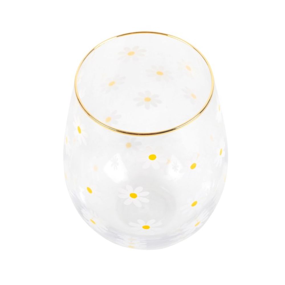 Eleanoras Daisy Wine Glass Glassware