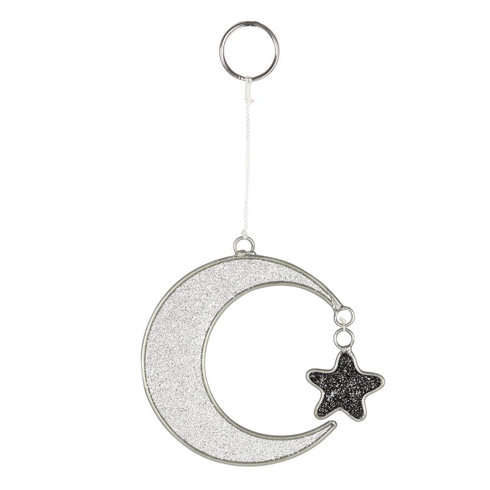 Eleanoras Mystical Crescent Moon Suncatcher 