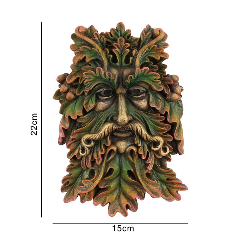 Eleanoras GREEN MAN FACE PLAQUE 
