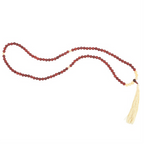 Eleanoras Self Confidence Rosewood & Yellow Jasper Mallah Necklace Necklaces