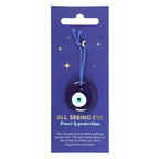 Eleanoras Glass All Seeing Eye Protection Charm 