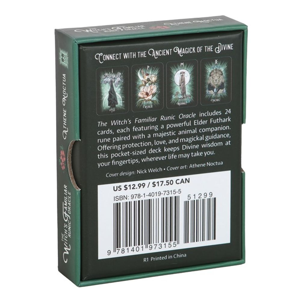 Eleanoras The Witch's Familiar Runic Oracle Cards Oracle Cards
