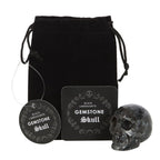Eleanoras Black Labrodite Crystal Skull Crystals