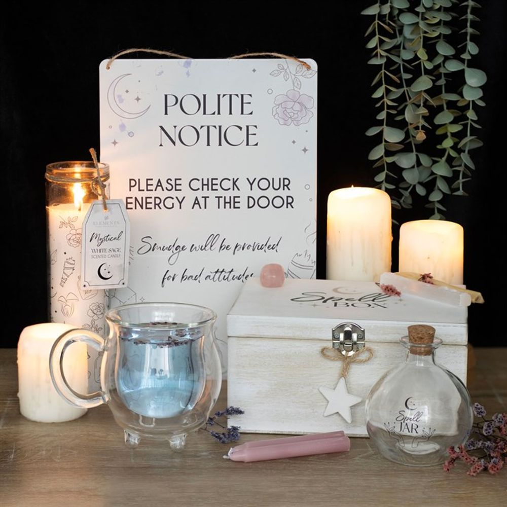 Eleanoras Double Walled Clear Glass Cauldron Mug Mugs