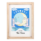 Eleanoras THE MOON CELESTIAL FRAMED PRINT Framed Prints